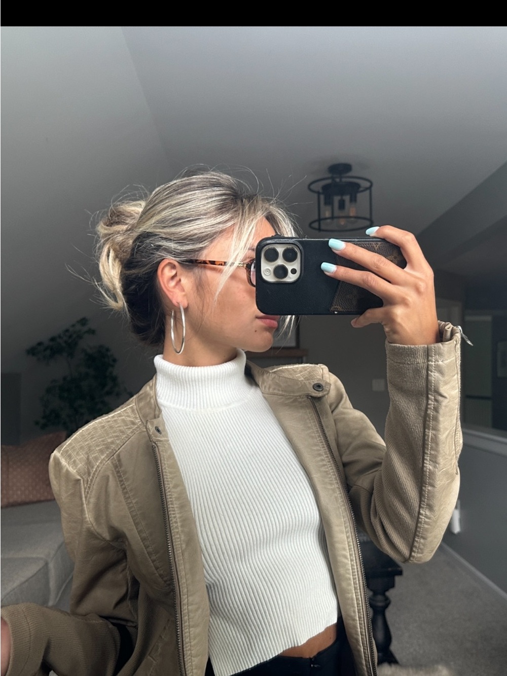 Real leather jacket - Picture 2 of 2